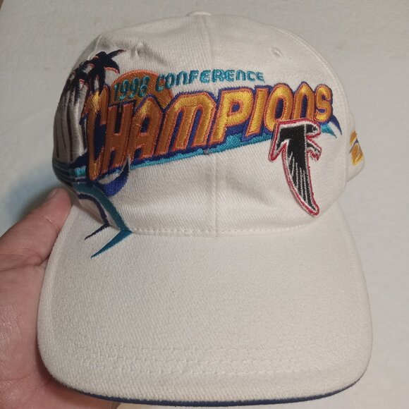 Sports Specialties NFL Pro Line Atlanta Falcons Conference Champions VTG Hat/Cap - Picture 1 of 8